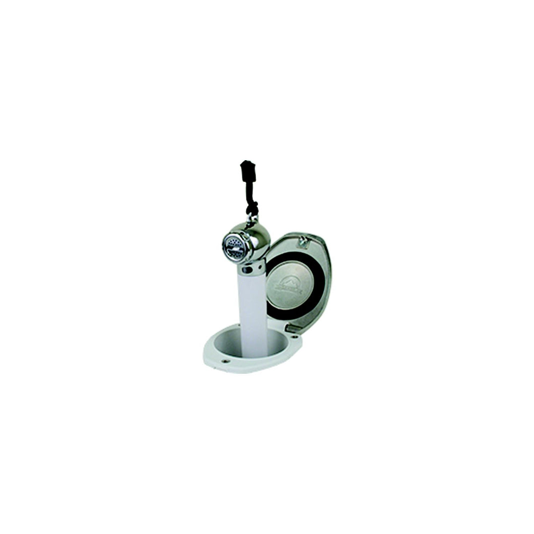 Scandvik Recessed Push Button Shower -Modern Boat Sales & Service