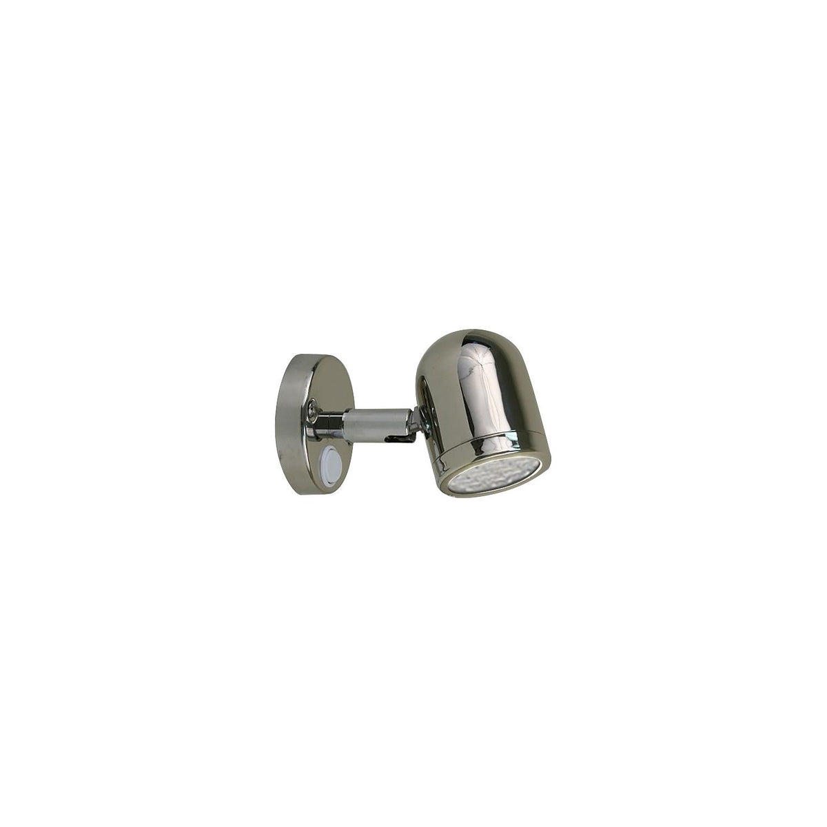 Scandvik 19053P Cabin and Reading Light, Stainless Steel -Modern Boat Sales & Service