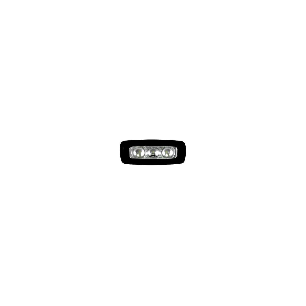 Scandvik 41451P Small Super Bright Spreader Light, Black -Modern Boat Sales & Service