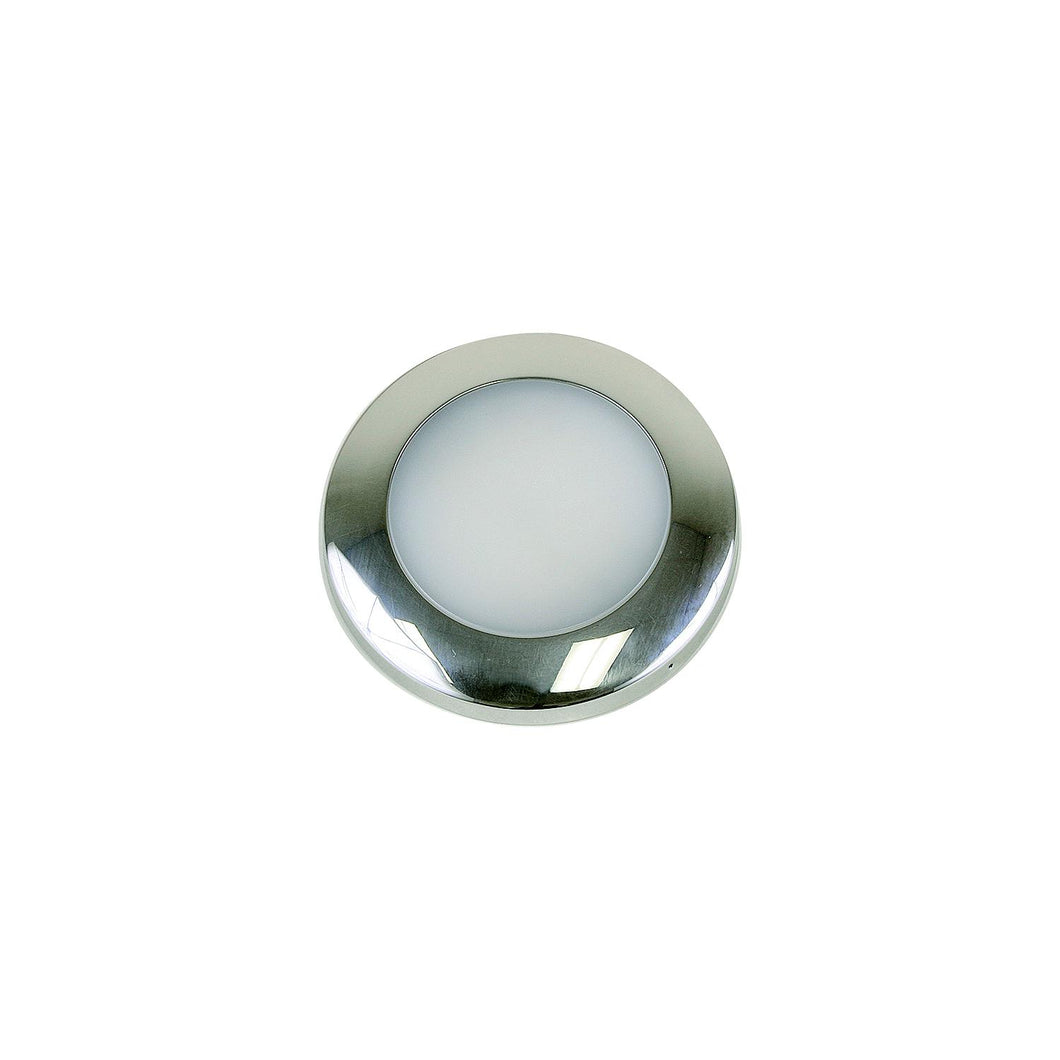 Scandvik 41670P S3 Surface Mount LED Downlight w/Stainless Bezel, Cool White / Blue -Modern Boat Sales & Service