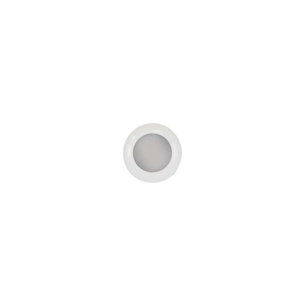 Scandvik 41673P S3 Surface Mount LED Downlight w/White Bezel, Warm White / Blue -Modern Boat Sales & Service