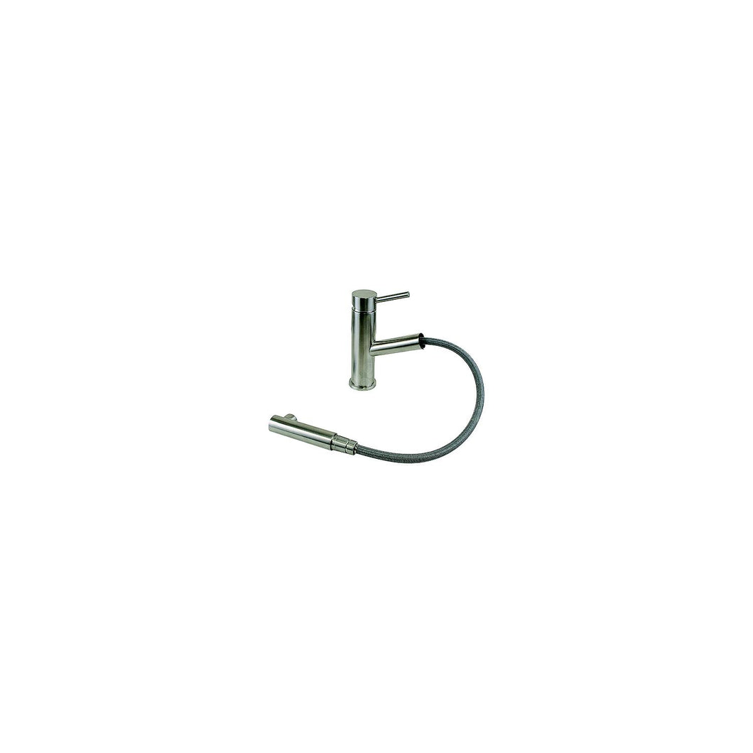 Scandvik 74122 Nordic Pull-Out Galley Mixer, Brushed Stainless Steel Default Title -Modern Boat Sales & Service