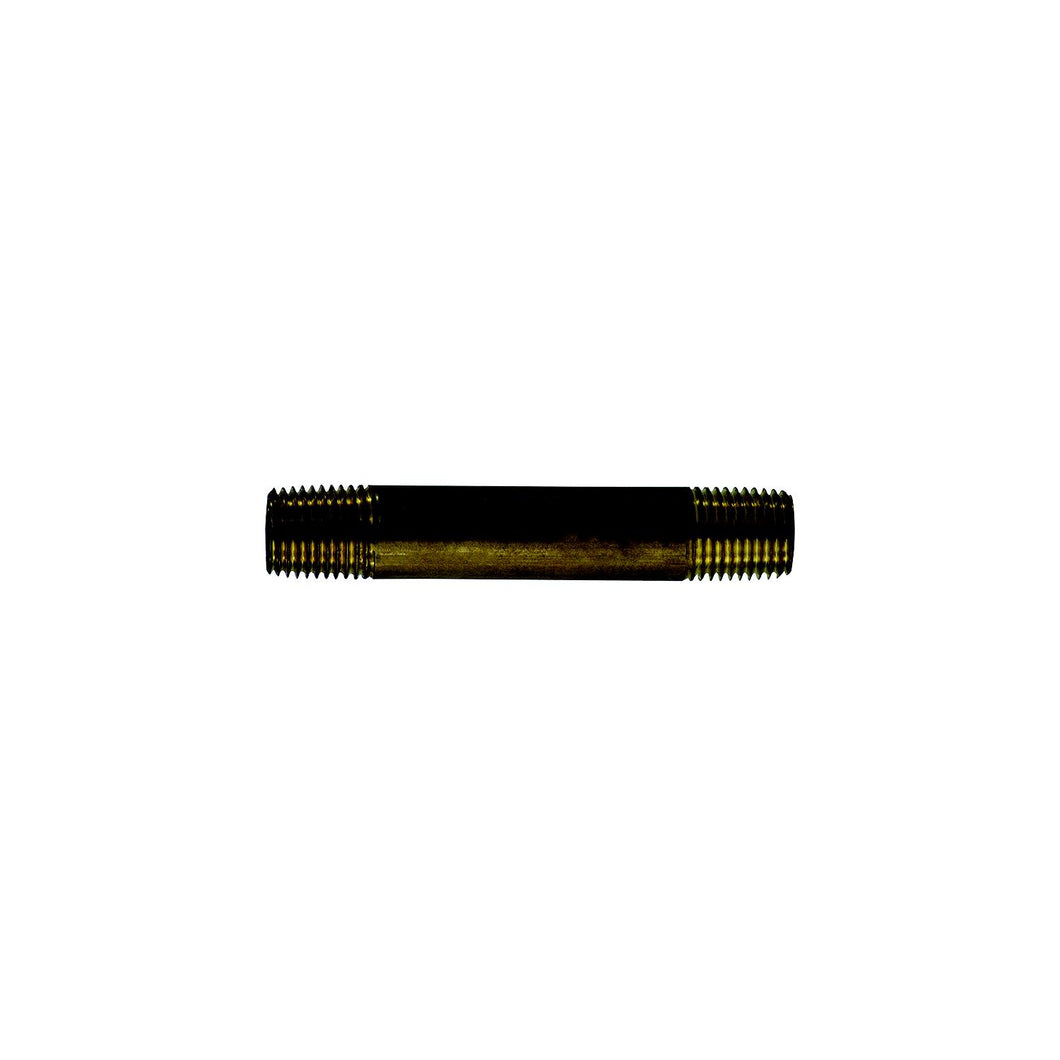 Brass Fitting 40030 1/4 X 6 Red Brass Pipe Nipple -Modern Boat Sales & Service