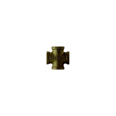 Brass Fittings 44393 Bronze Cross, 1/2