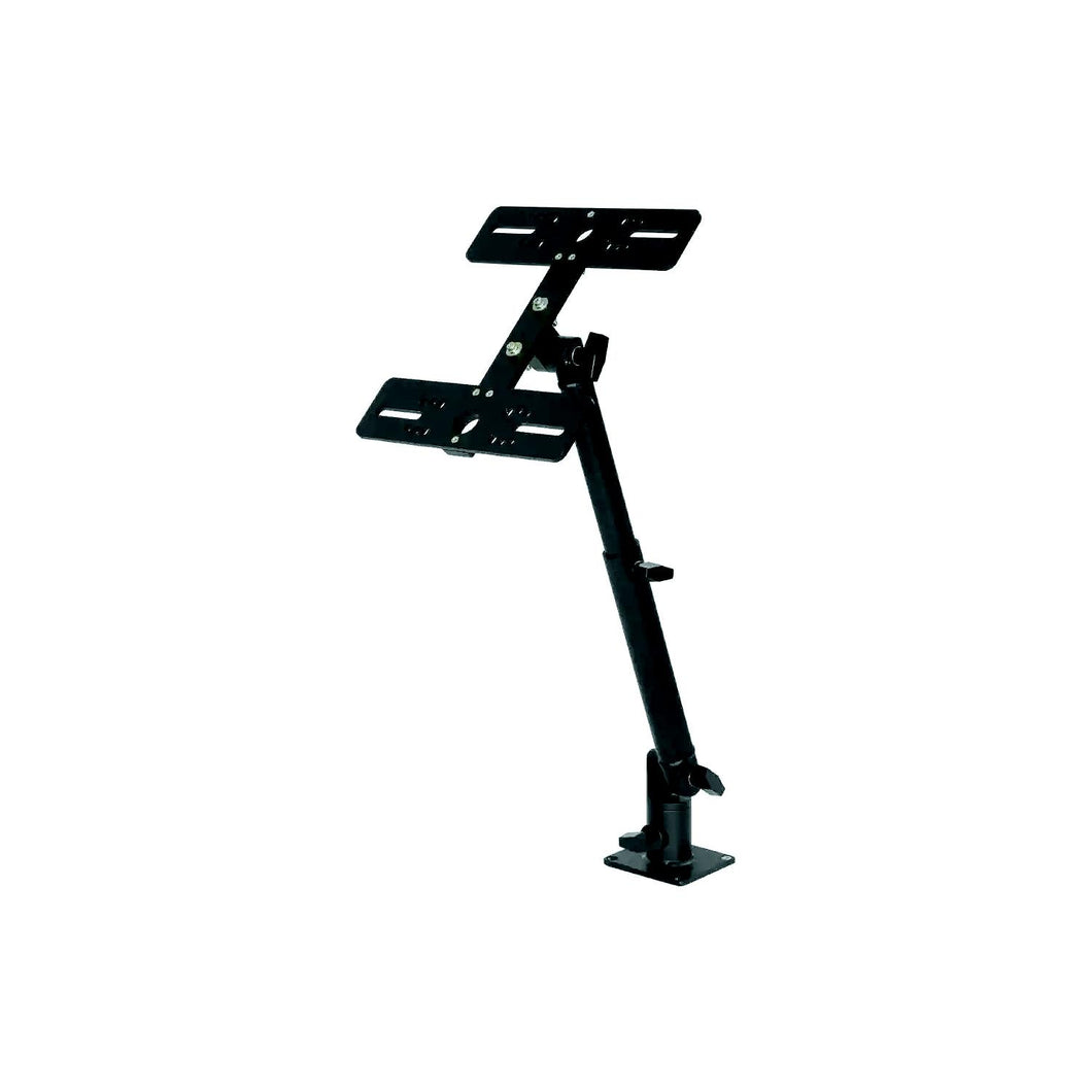 Millennium Outdoors MM002BL Double Monitor Mount â€“ Black -Modern Boat Sales & Service