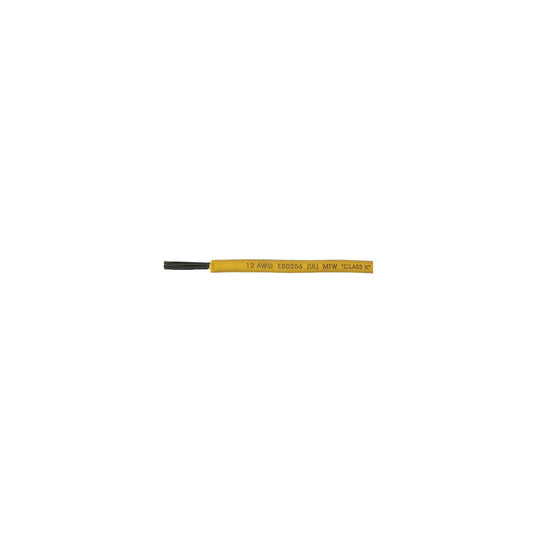 Cobra Wire A2018T04100FT Primary Tinned Copper Wire, 18 AWG, 100', Yellow -Modern Boat Sales & Service
