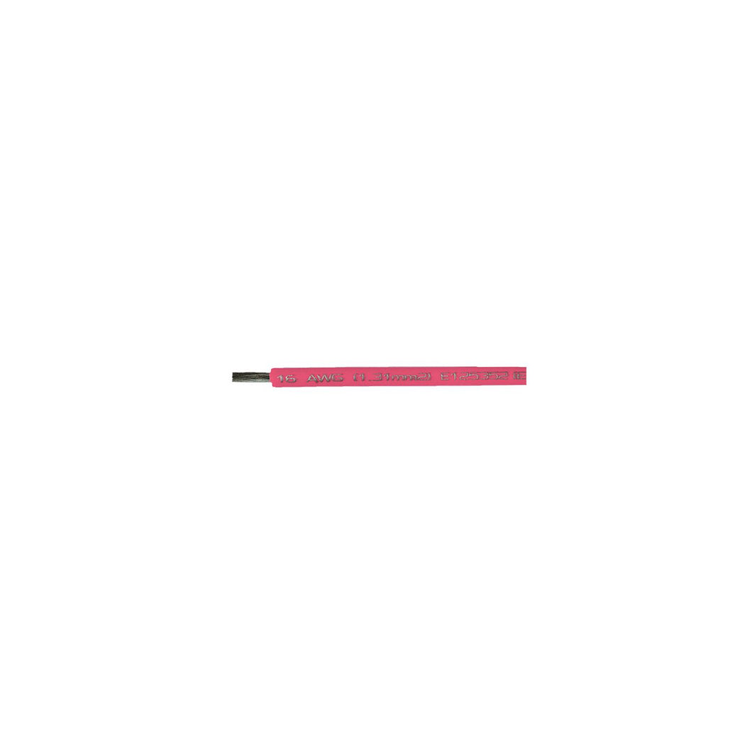 Cobra Wire A1016T09100FT Primary Tinned Copper Wire, 16 AWG, 100', Pink Default Title -Modern Boat Sales & Service