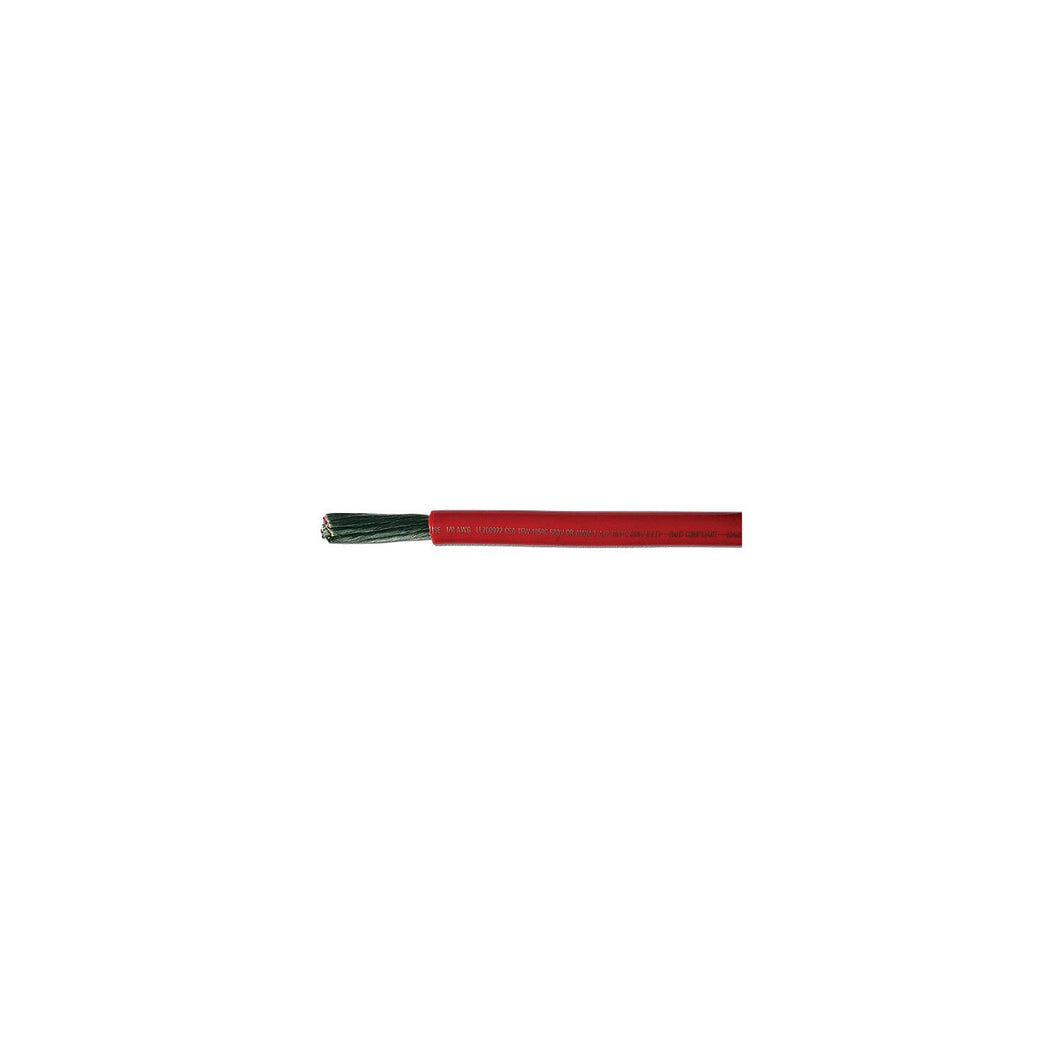 Cobra Wire A2120T01050FT Tinned Copper Battery Cable, 2/0, 50', Red Default Title -Modern Boat Sales & Service