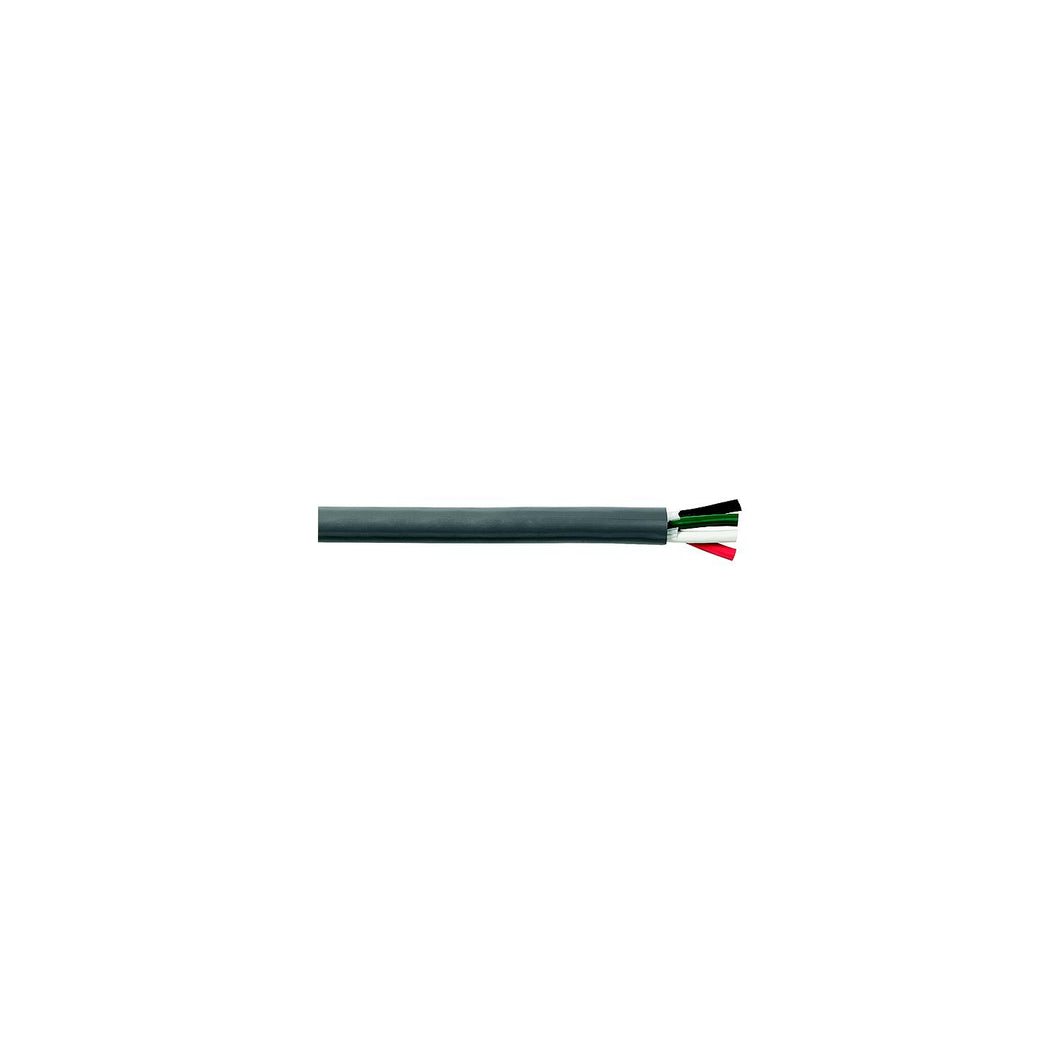 Cobra Wire B6G14T40100FT Tinned Copper Round Triplex Wire, 14/4, 100', Gray -Modern Boat Sales & Service