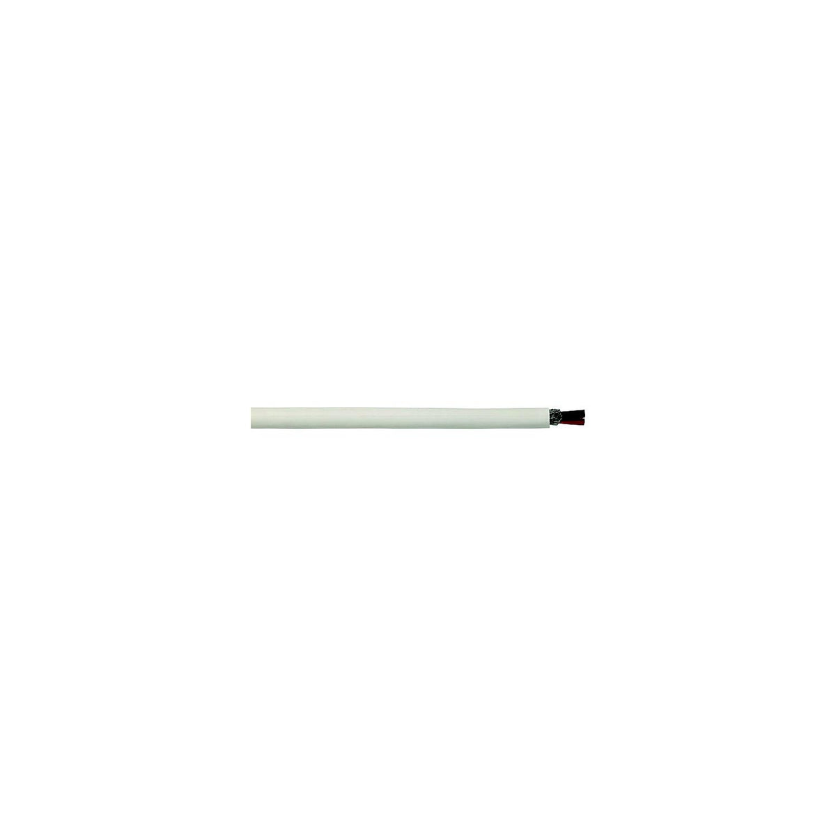 Cobra Wire B6W16T21100FT Tinned Copper Round Duplex Wire, 16/2, 100', White -Modern Boat Sales & Service