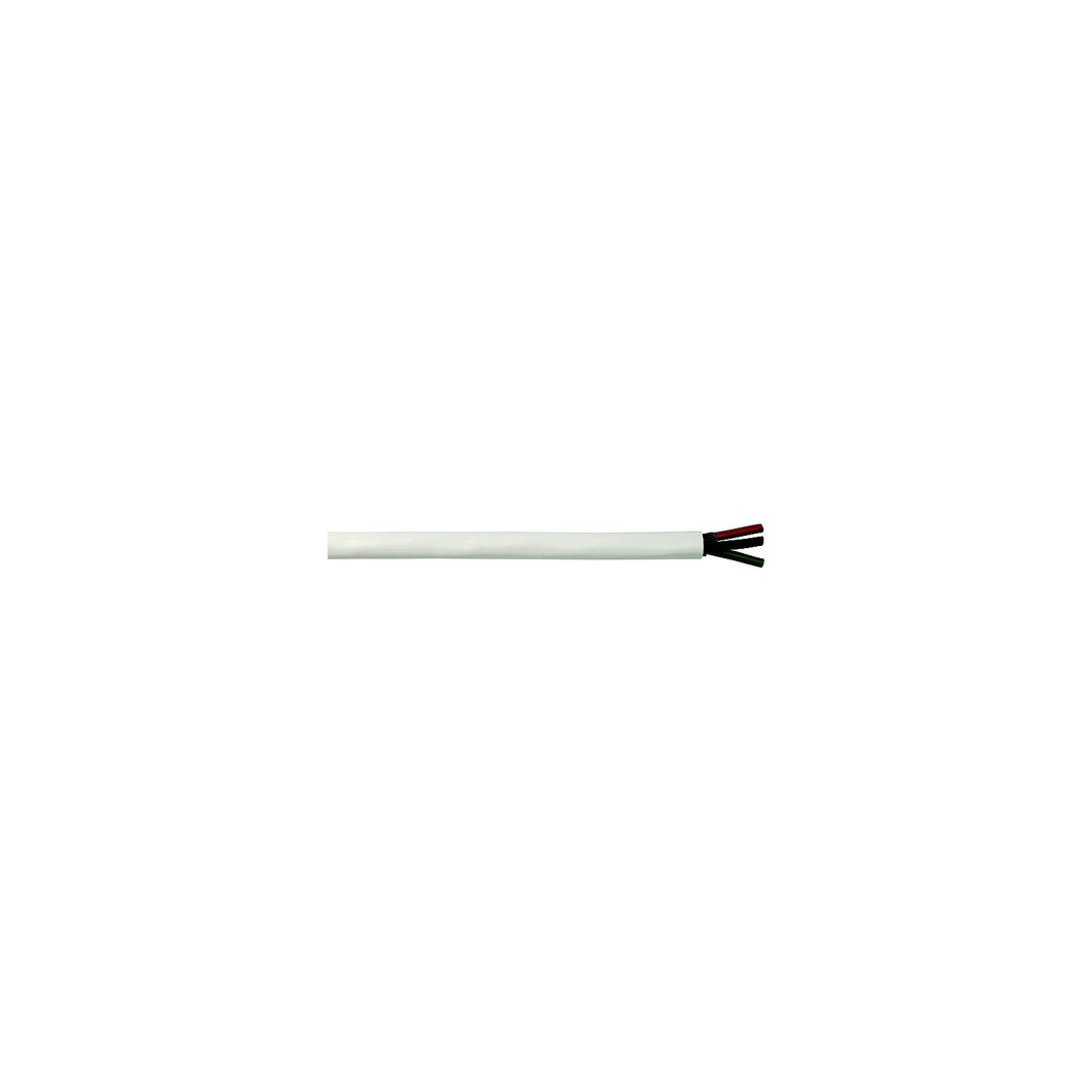 Cobra Wire B6W10T32100FT Tinned Copper Round Triplex Wire, 10/3, 100', White -Modern Boat Sales & Service