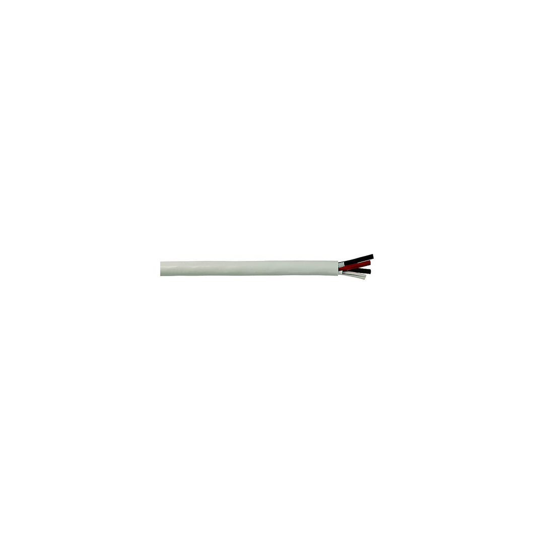 Cobra Wire B6W10T40500FT Tinned Copper Round 4-Conductor Wire, 10/4, 500', White -Modern Boat Sales & Service