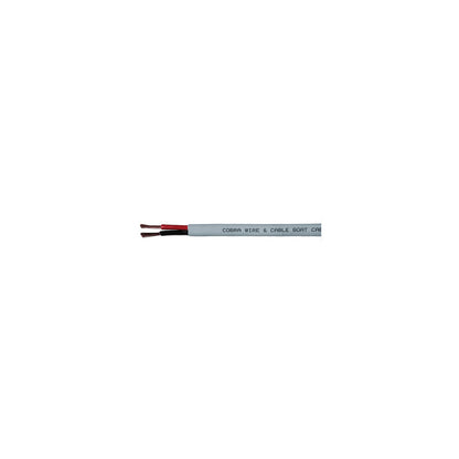 Cobra Wire B7G16B21100FT Bare Copper Duplex Wire, 16/2, 100', Gray Default Title -Modern Boat Sales & Service