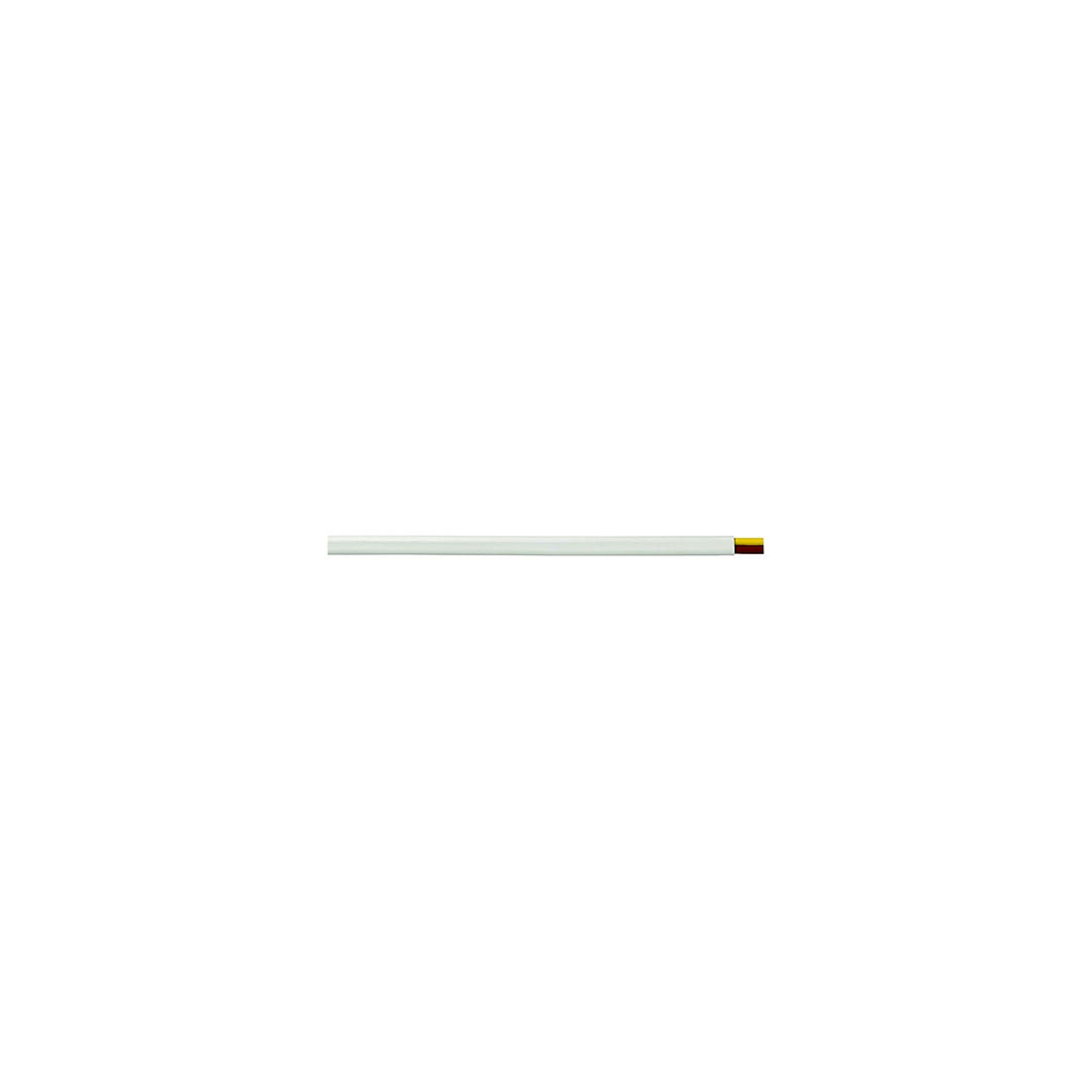 Cobra Wire B7W12T20250FT Tinned Copper Flat Duplex Safety Wire, 12/2, 250', White -Modern Boat Sales & Service