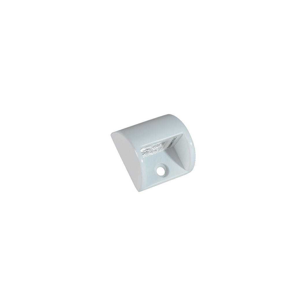 Lumitec 101047 Andros Indirect/180 Degree Courtesy Light, White Case, Blue LEDS -Modern Boat Sales & Service