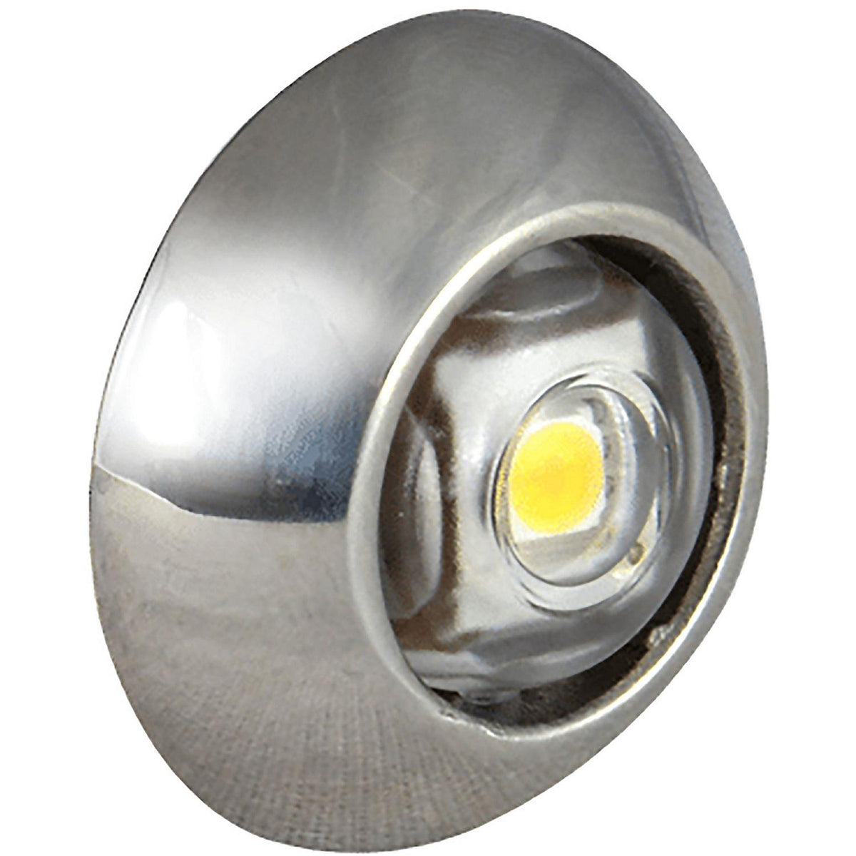 Lumitec 101049 Exuma Led Courtesy/Accent Light - 45mA, White, .98" Diameter, Polished, 10-16 V -Modern Boat Sales & Service