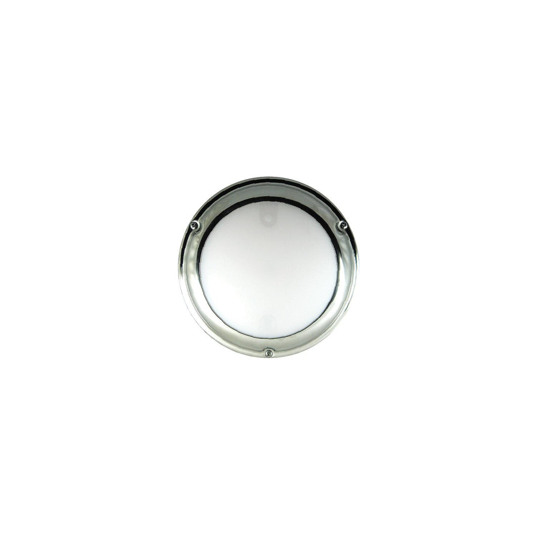 Lumitec Touch Dome, Stainless Steel Bezel, White/Blue, Dimming -Modern Boat Sales & Service