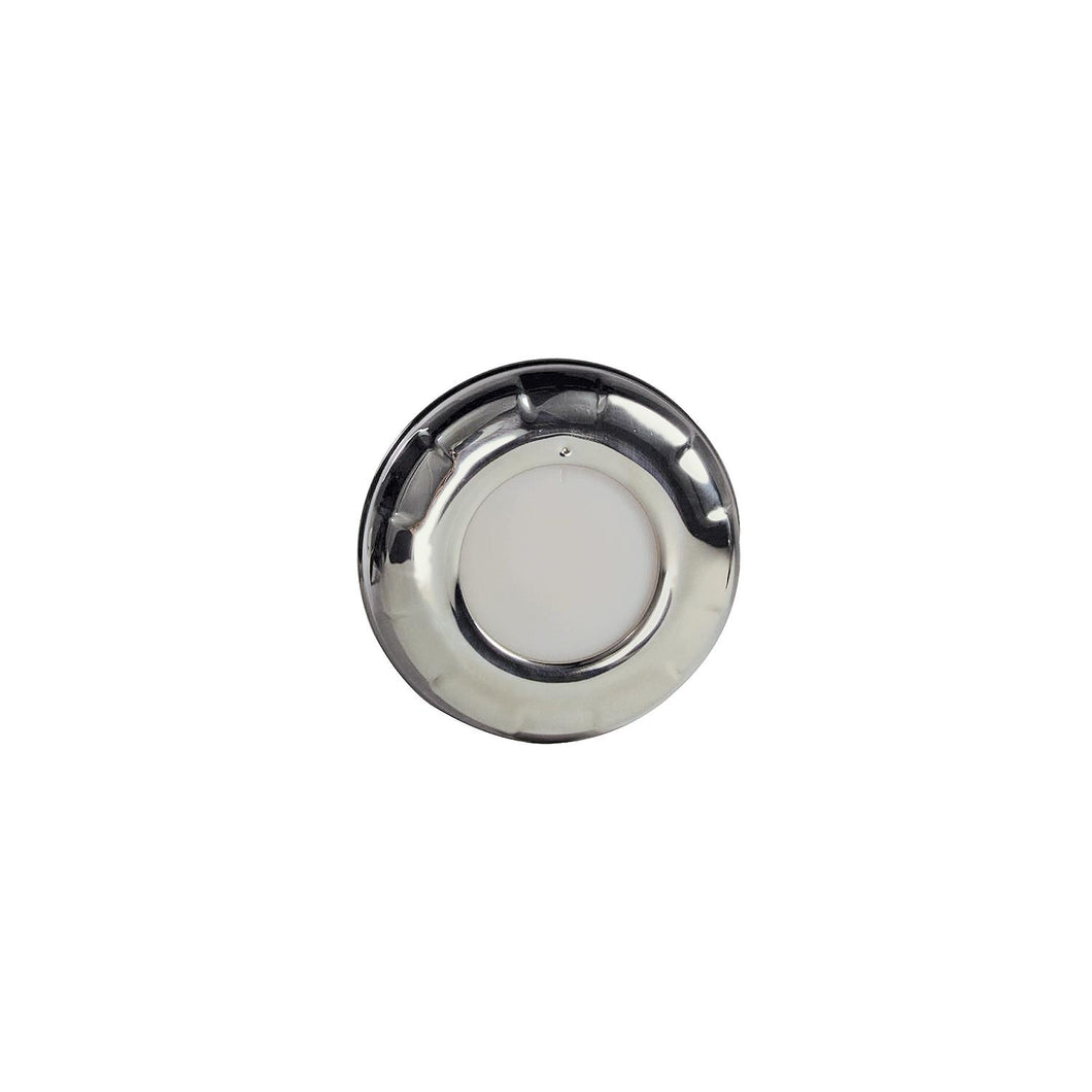 Lumitec Aurora Dimmable Stainless LED Dome Light, White/Blue Light -Modern Boat Sales & Service