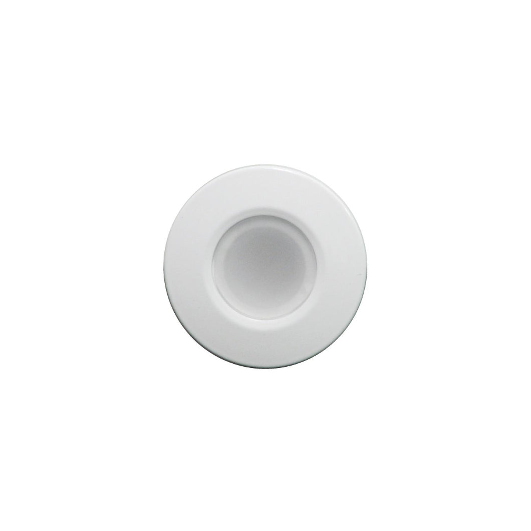 Lumitec Orbit Flush Mount Down Light, White Bezel, White Light -Modern Boat Sales & Service