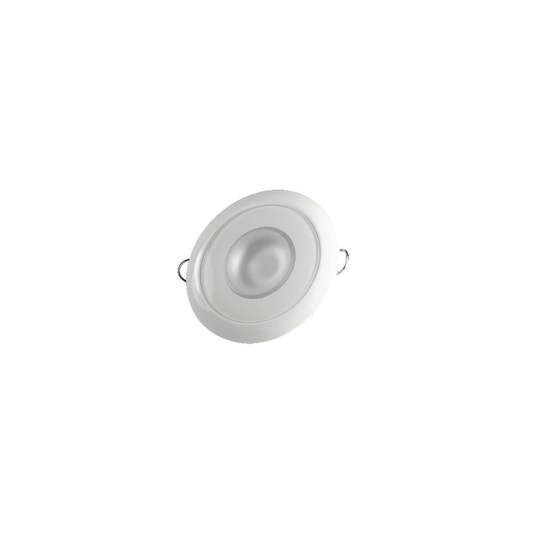 Lumitec 113120 Mirage Flush Mount Down Light w/White Bezel & Non-Dimming White/Blue/Red/Purple LEDs -Modern Boat Sales & Service