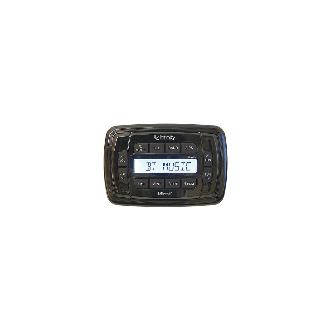 Infinity INFPRV250 AM/FM/USB Bluetooth Multimedia Waterproof Marine Stereo -Modern Boat Sales & Service