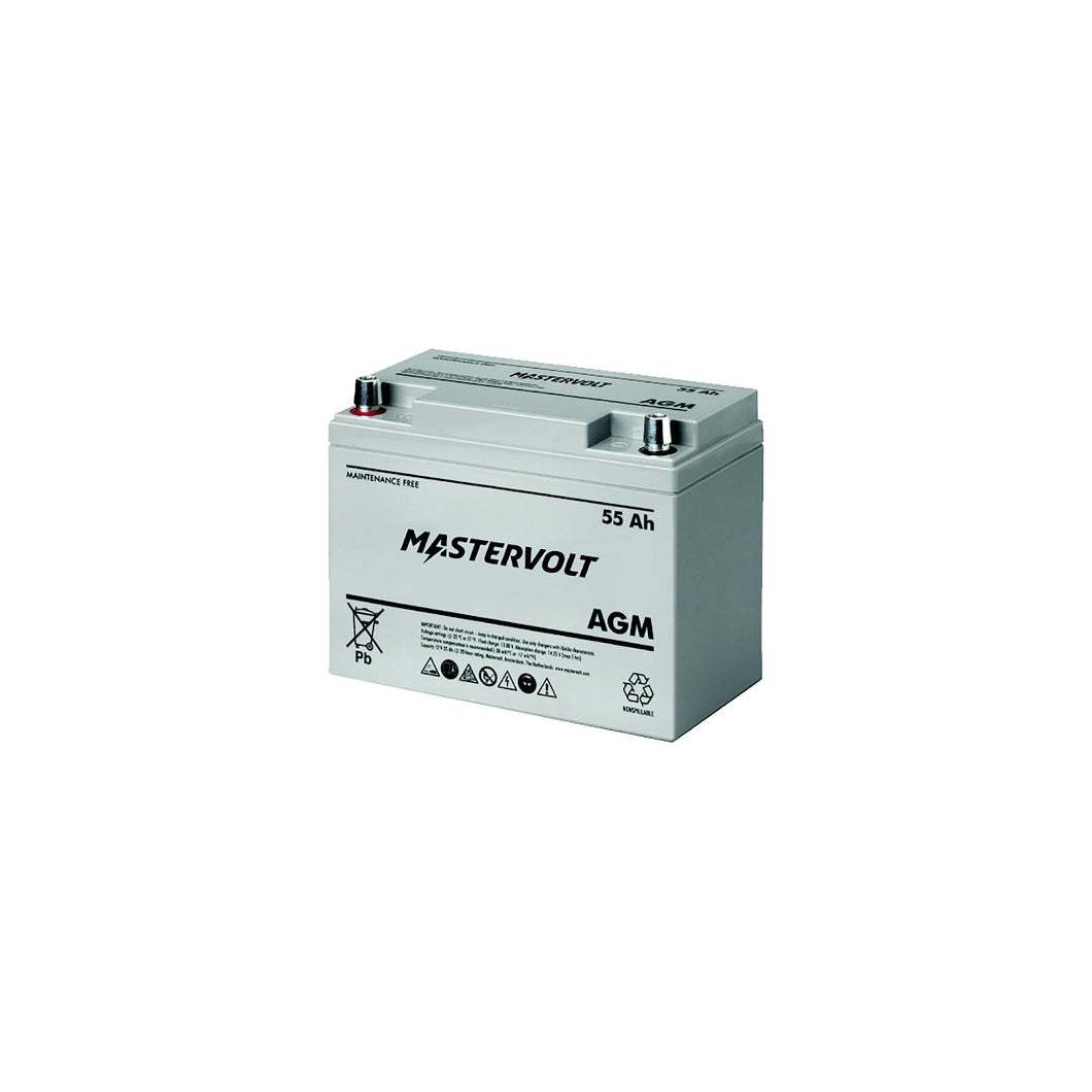 Mastervolt 62000550 12V AGM Battery, Group 24 -Modern Boat Sales & Service
