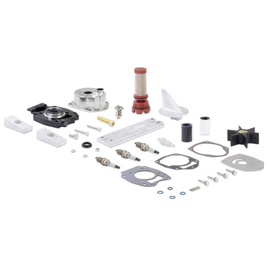Sierra 9251 Outboard Maintenance Kit Mercury - Mercury 75, 90, and 115 HP, Optimax, 1.5L, 2-Stroke O/B's, Fits with S/N's 1B227000 and up -Modern Boat Sales & Service