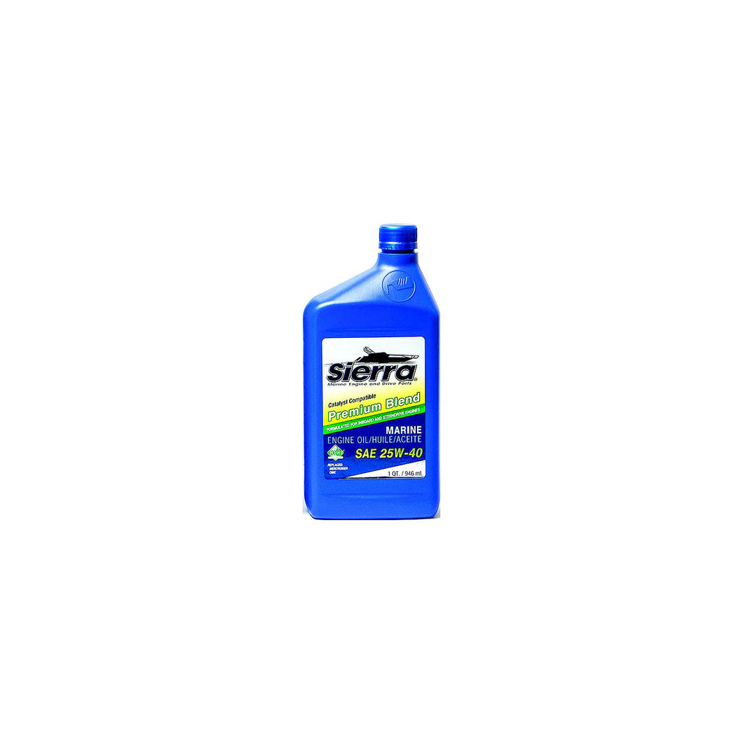 Sierra 9400CAT2 4-Cycle Stern Drive Engine Oil, 25W40 FCW, Qt. -Modern Boat Sales & Service