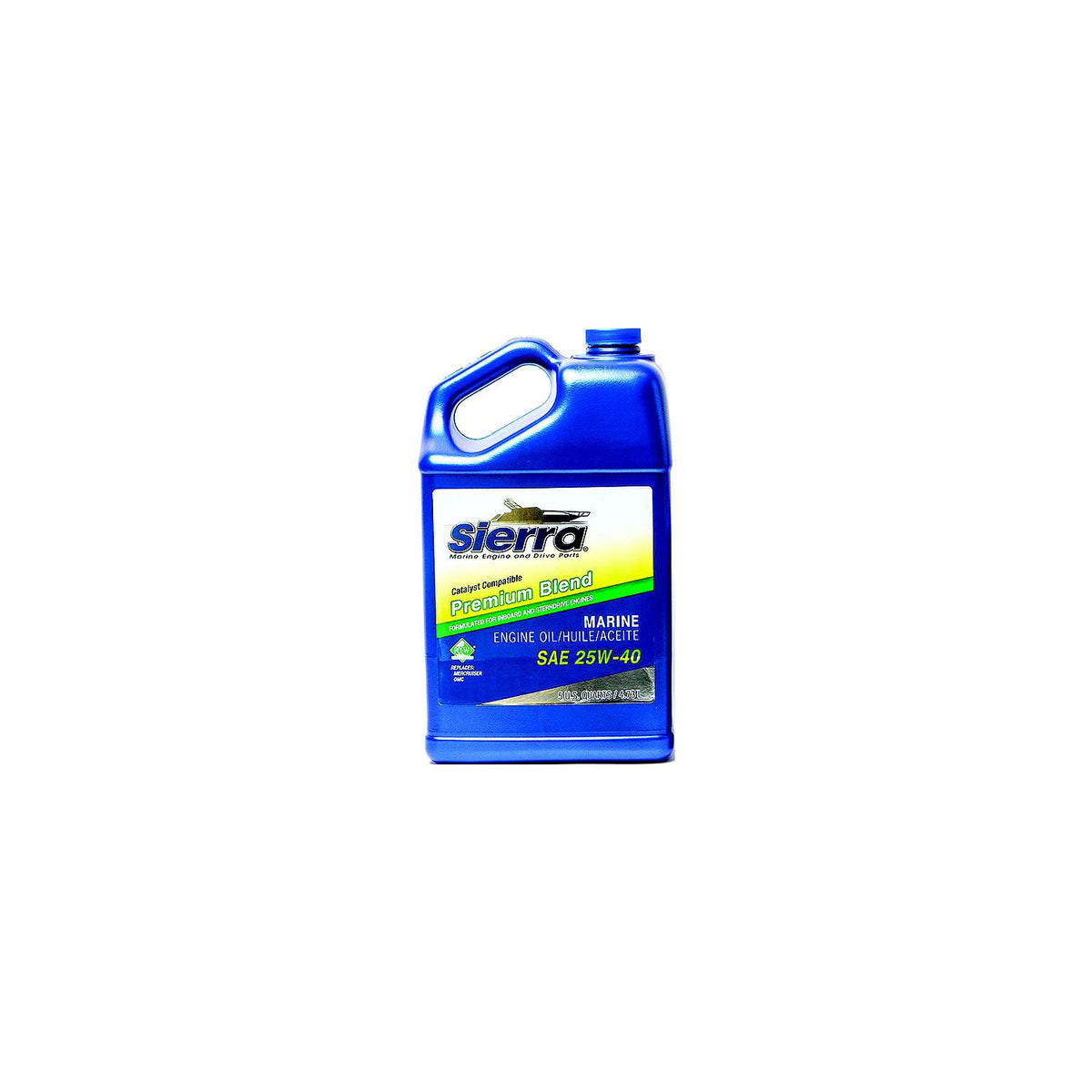 Sierra 9400CAT4 4-Cycle Stern Drive Engine Oil, 25W40 FCW, 5 Qt. -Modern Boat Sales & Service