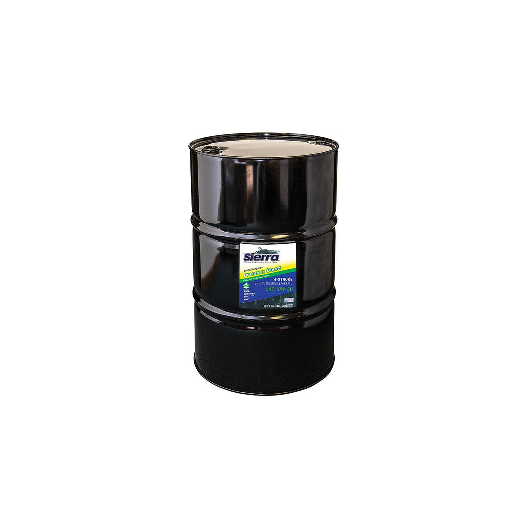 Sierra 9420CAT7 4-Stroke Mineral Forumulation Marine Outboard Engine Oil, 10W-30, 55 Gal Drum Default Title -Modern Boat Sales & Service