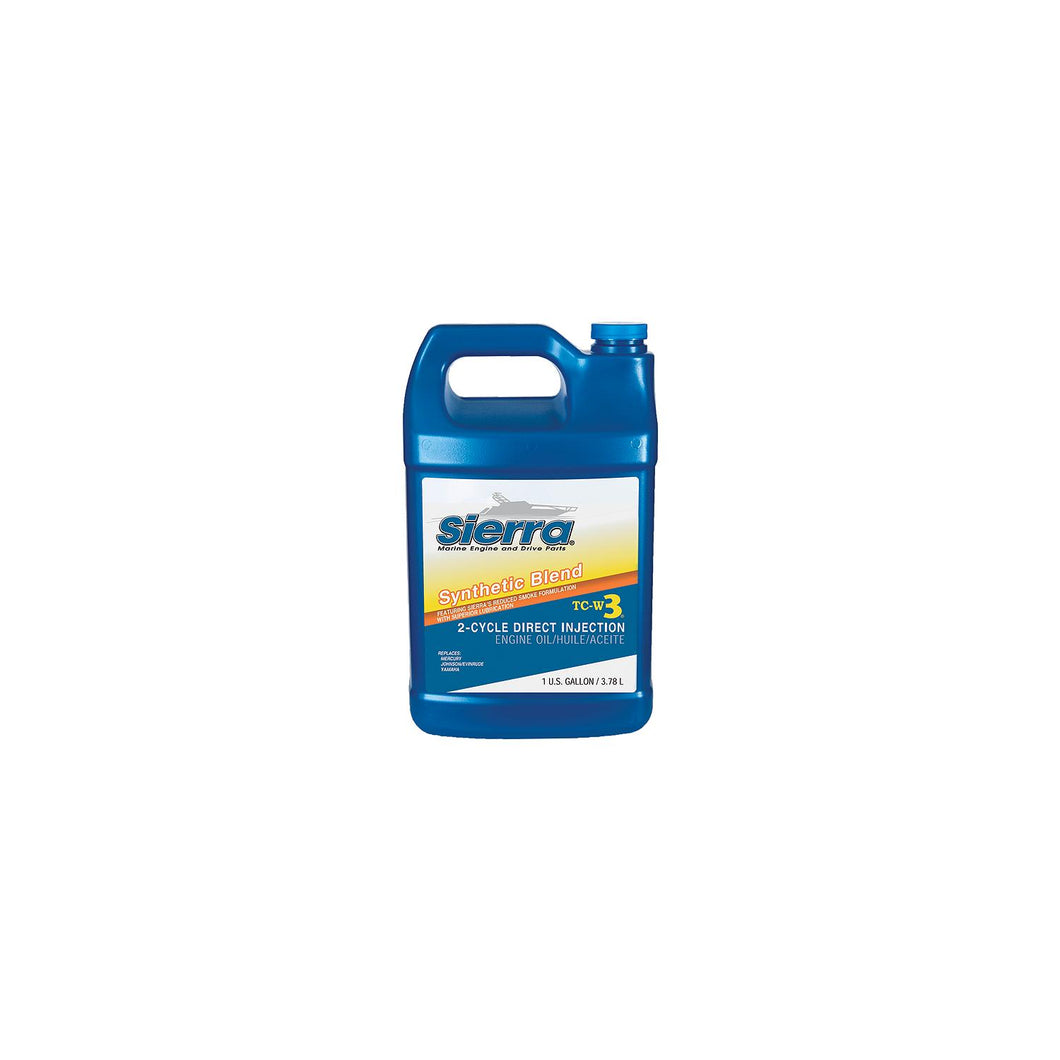 Sierra 95303 Synthetic Blend TC-W3 Direct Injection 2-Cycle Engine Oil, Gal. -Modern Boat Sales & Service