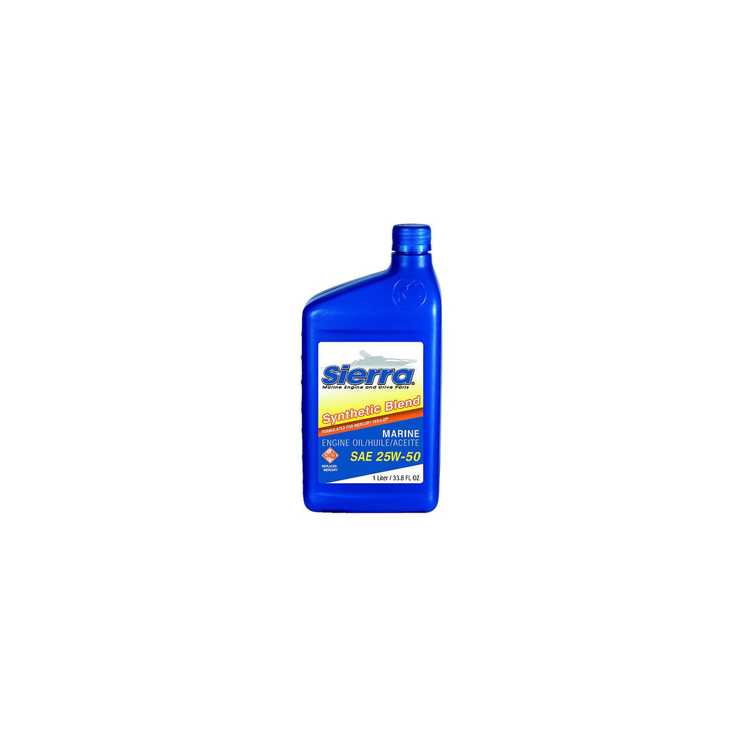 25W50 FCW 4-Cycle Outboard Synthetic Blend Oil, 1L Default Title -Modern Boat Sales & Service
