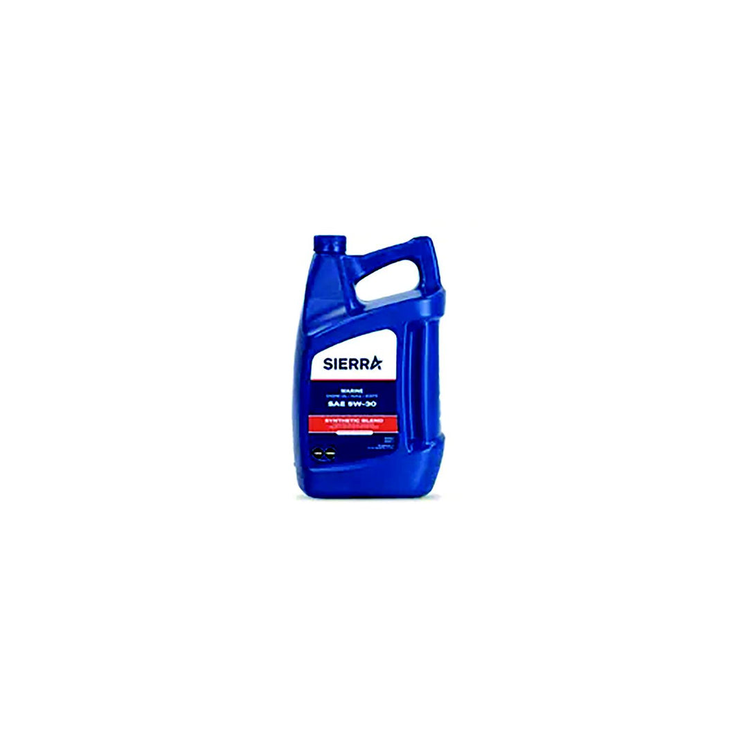 Sierra 9555CAT4 Semi Synthetic Catalyst oil 5W-30, 5 Quart, Case Qty: 4 -Modern Boat Sales & Service