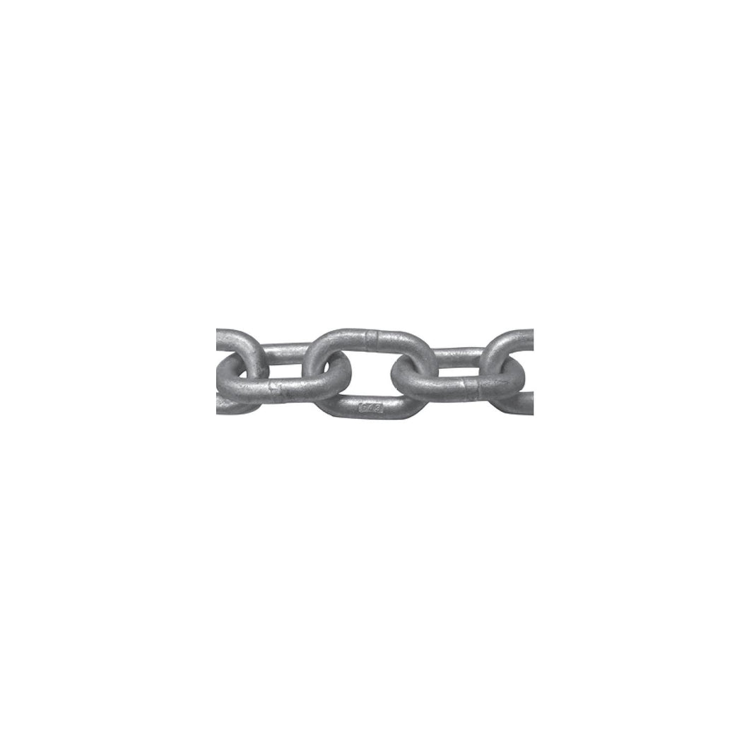Titan Chain 10315754L15 G43 Galvanized Mooring Chain Long Link-Cut Length in Drums - 10 x 15' cut sections, 5/8