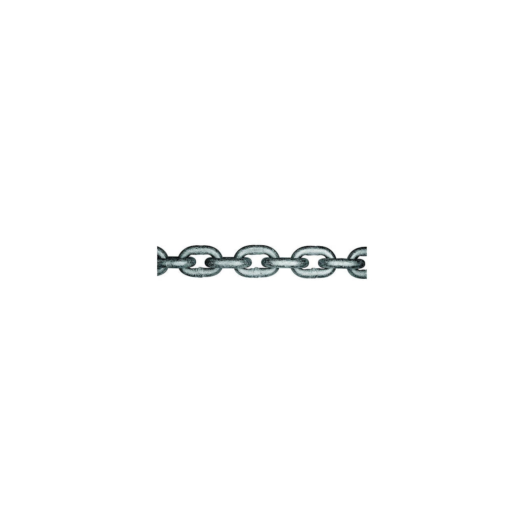 Grade 30 Proof Coil Hot Dip Galvanized Chain, 1/2