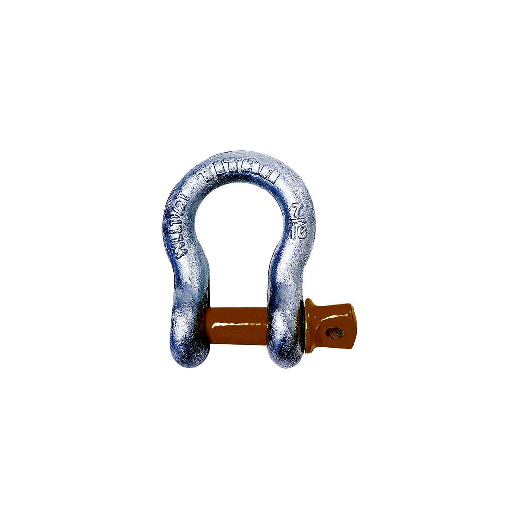 Hot Galvanized Bow Shackle, 5/16