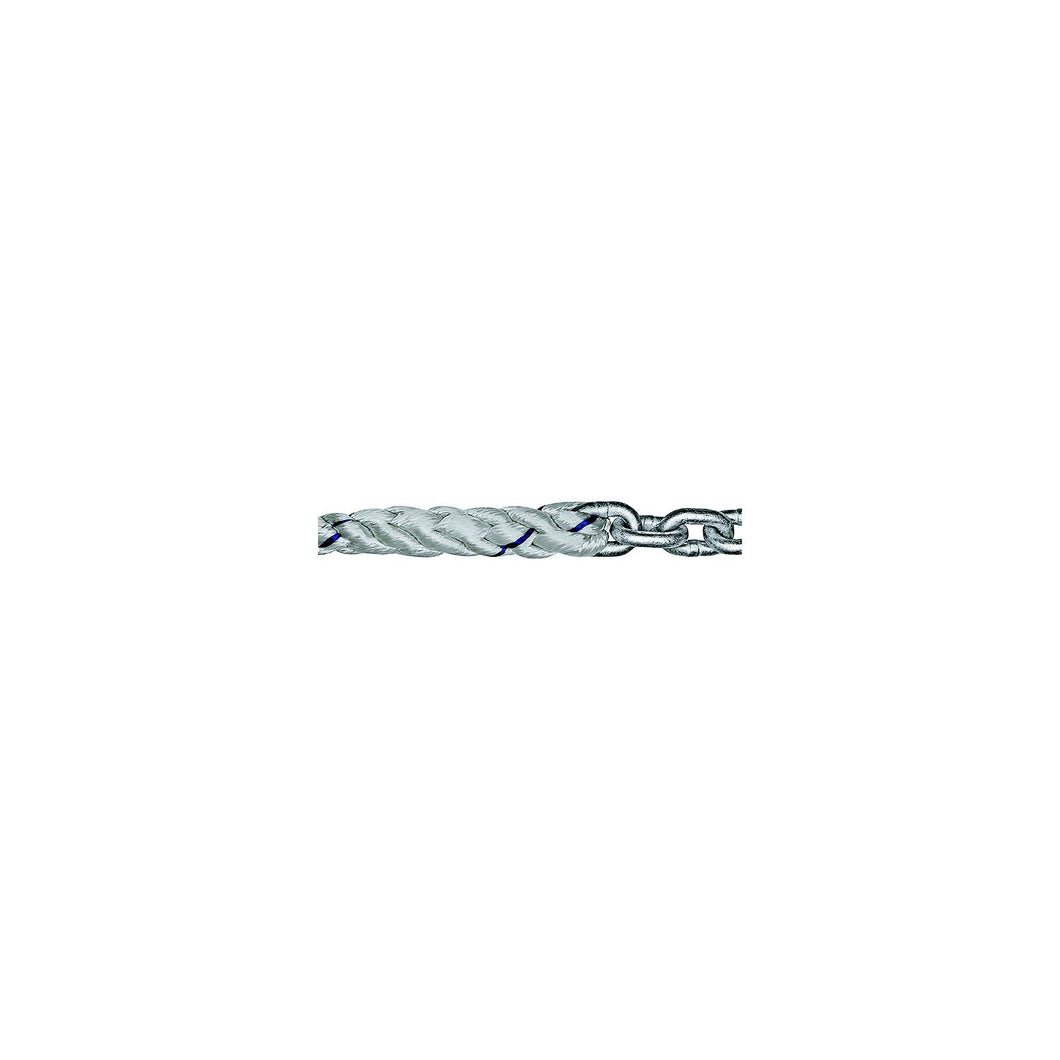 Titan Chain CAR3S58200H5115 Three Strand Anchor Rode, 5/8