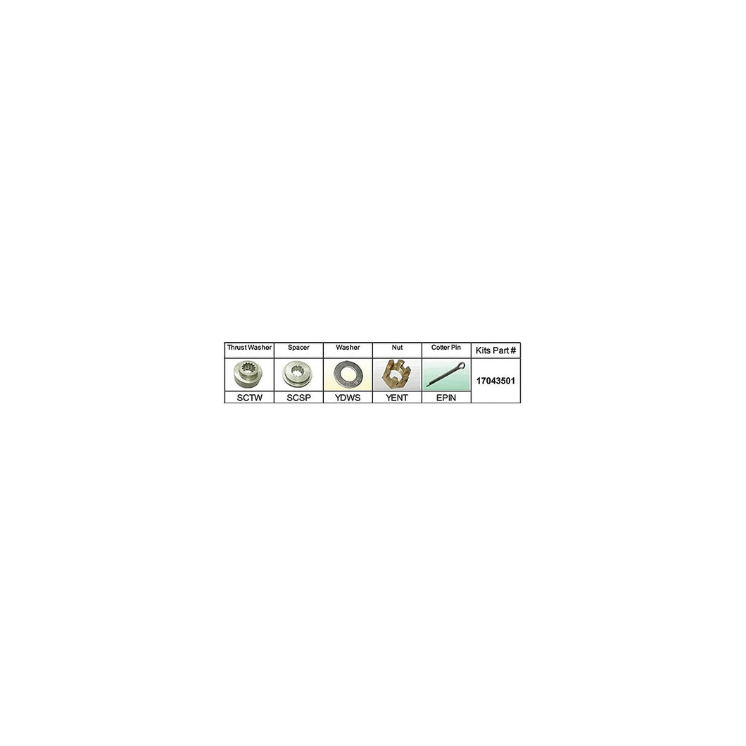 Solas 17043501 Fixed Hub Prop Hardware Kit - Suzuki, Type C -Modern Boat Sales & Service