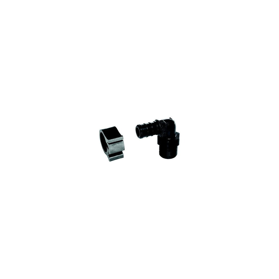 Flair-It Pexlock Male Elbow, 1/2