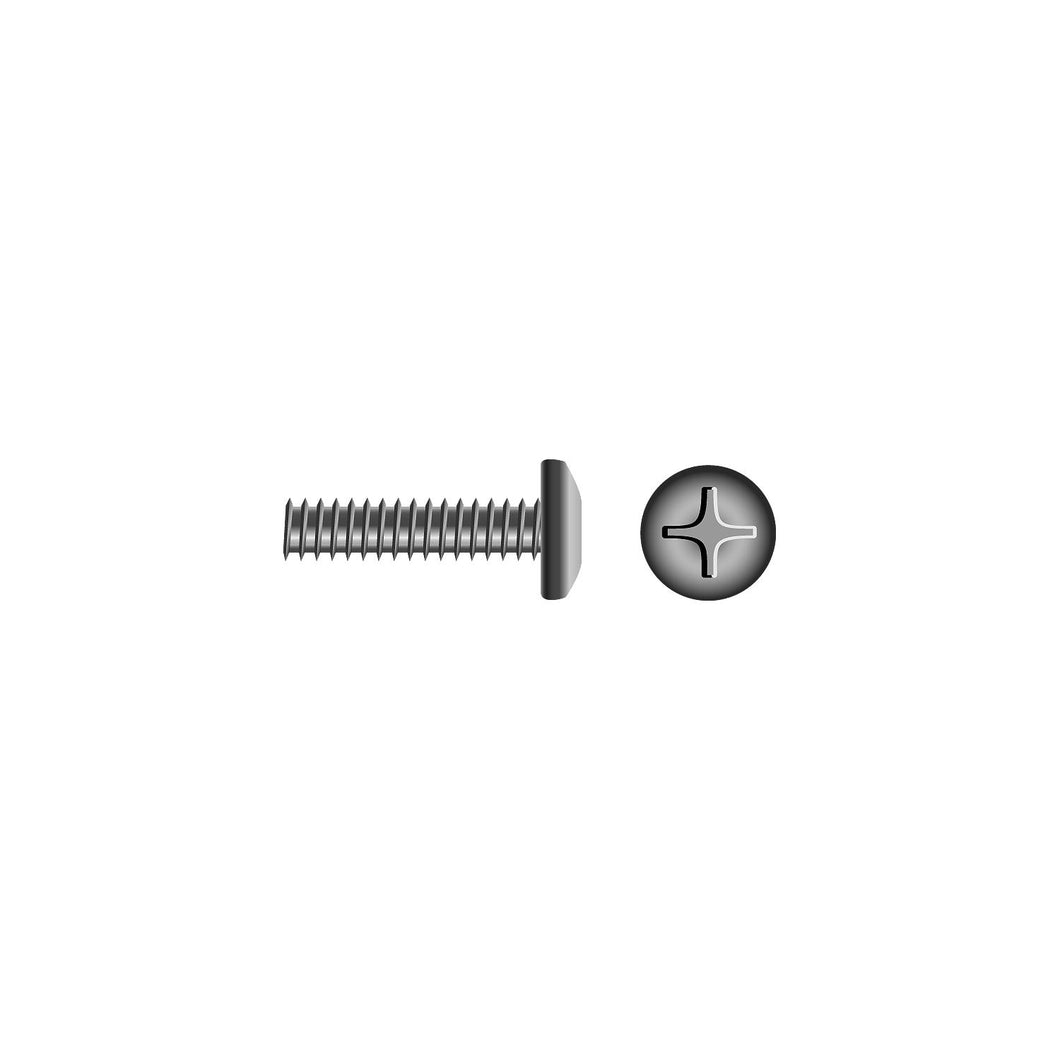 Phillips Machine Screw - Pan Head. 4-40 x 1