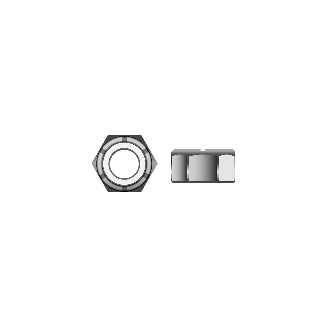 Seachoice Stainless Steel Nylon Insert Locknut, 8-32 -Modern Boat Sales & Service