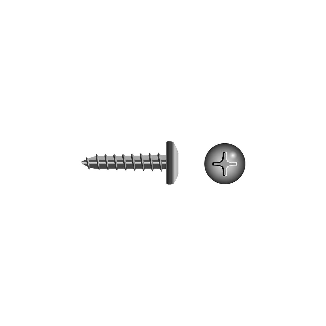 Phillips Tapping Screw - Pan Head, #14 x 1-3/4