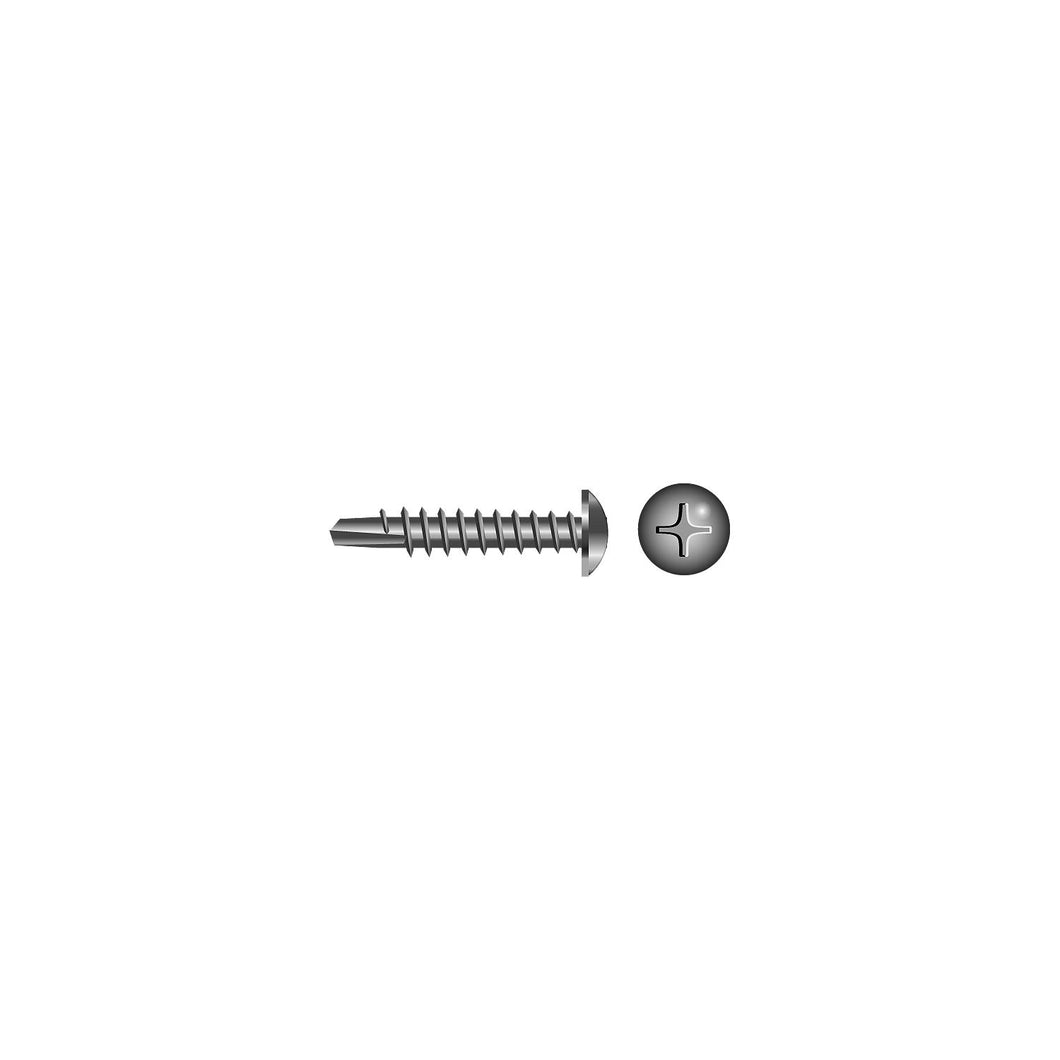 Phillips Self Drilling Screw - Pan Head #8 x 1