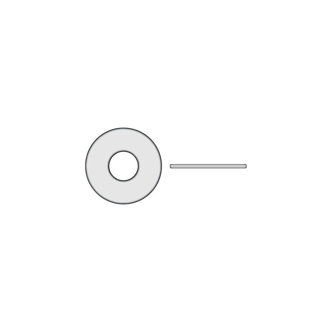 Nylon Flat Washer 1/4