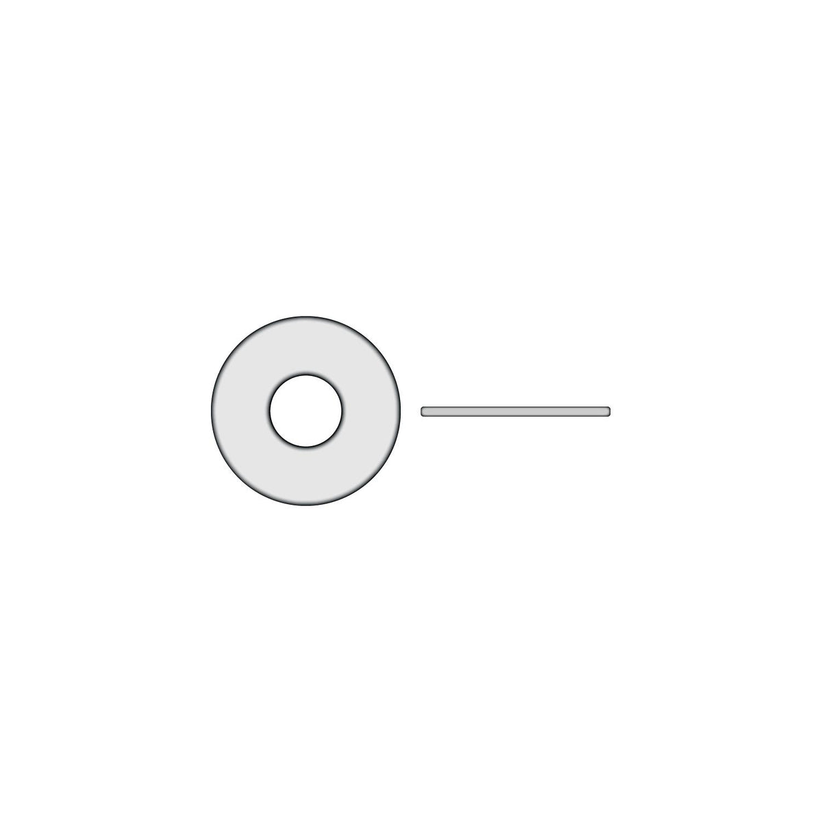 Seachoice Nylon Flat Washer, #10 -Modern Boat Sales & Service