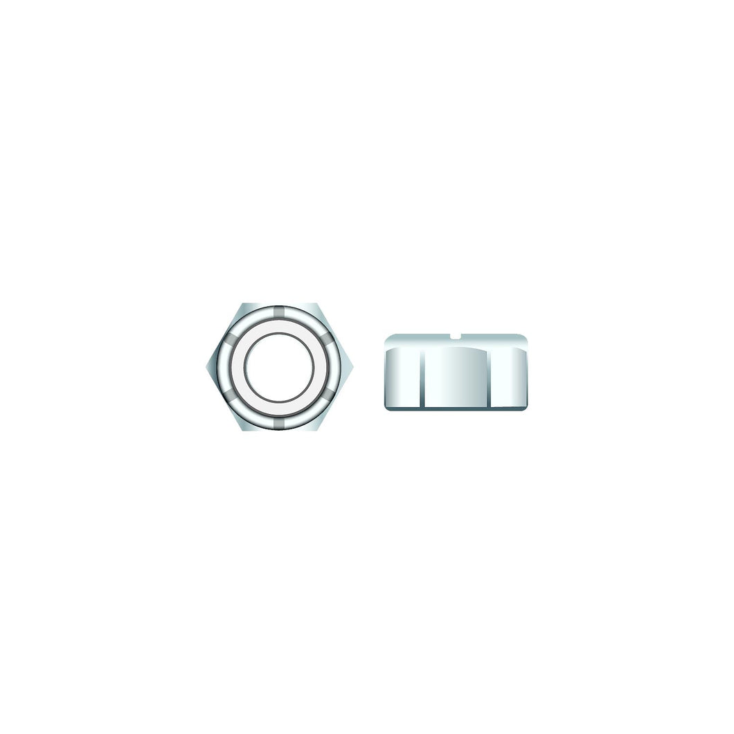 Seachoice 01776 Nylon Insert Chrome Plated SS Locknut, 10-24 -Modern Boat Sales & Service