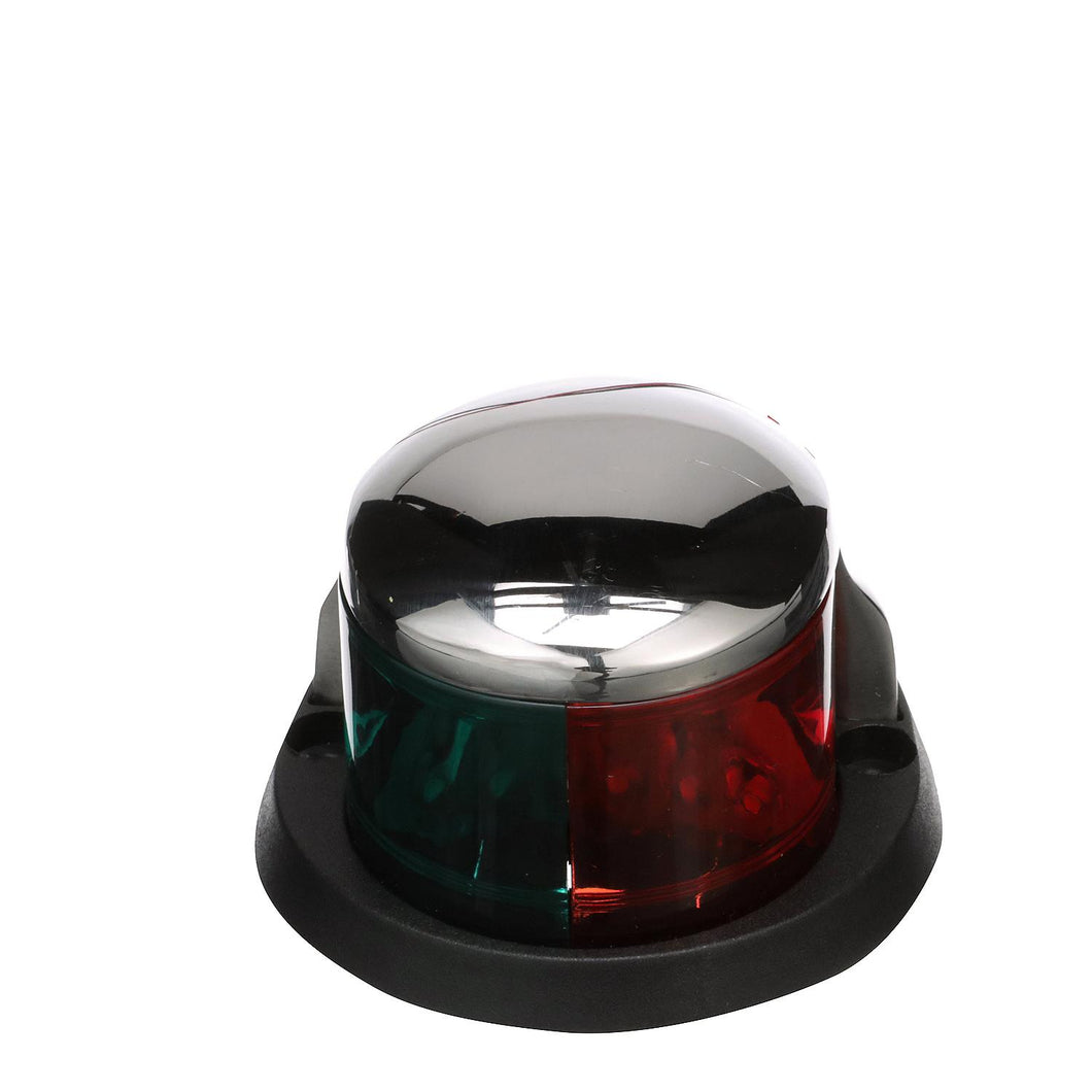 Seachoice LED Bow Light, Marine Navigation, Chrome Bi-Color, 2-Mile Visibility for Sail or Powerboats Under 66 Feet Default Title -Modern Boat Sales & Service