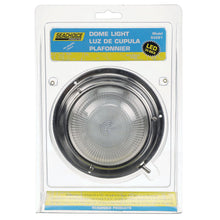 Seachoice LED Surface-Mount Dome Light, Bright White, Stainless Steel Flange, 4 in. Diameter Default Title -Modern Boat Sales & Service