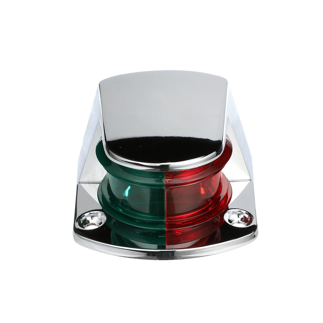 Seachoice 04981 Bow Light, Marine Navigation, Chrome Bi-Color, 2.75 In. Default Title -Modern Boat Sales & Service
