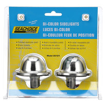 Seachoice Stainless Steel Port and Starboard Side Light, 1 Nautical Mile Visibility for Sail or Powerboats Under 39 Feet Default Title -Modern Boat Sales & Service